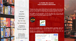 Desktop Screenshot of la-guilde-des-joueurs.com